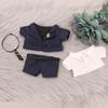 New Shirt Fashion Suit Cotton Doll Outfit Doll Tops Pants 20cm Doll Clothes Plush Doll's Clothes