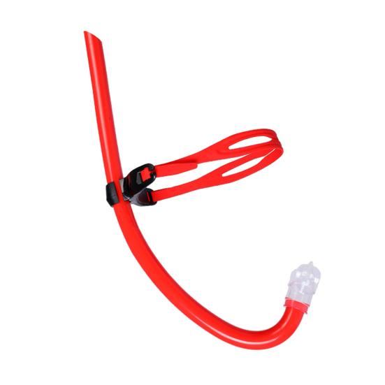 Трубка для обучения плаванию с трубкой для дайвинга, дыхательная трубка с оголовьем, жидкий силиконовый загубник, трубка для взрослых и детей