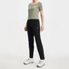 Fila Фитнес SS25 Повседневные Удобные Универсальные Простые Вязаные Спортивные Штаны Женские брюки Глубокий Черный A11W531607F-BK