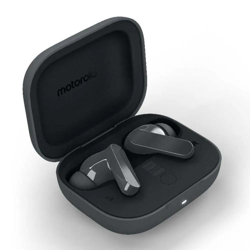 Motorola moto buds bass true wireless headphones 9h battery Black