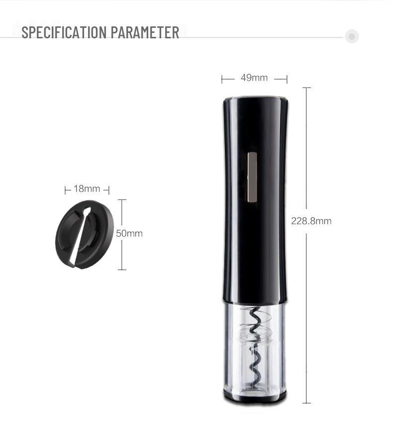 Rechargeable Automatic Wine Bottle Opener Set with Customizable Logo