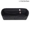 Multi-Pocket Women Insert Bag Felt Fabric Purse Handbag Organizer Bag Liner Tote