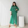 2024 Trendy Women's Two-Piece Set: Casual T-shirt & Loose Wide-Leg Pants