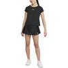 Nike SS23 Однотонные Умеренные Детские Брюки Детские Черные CV7575-010