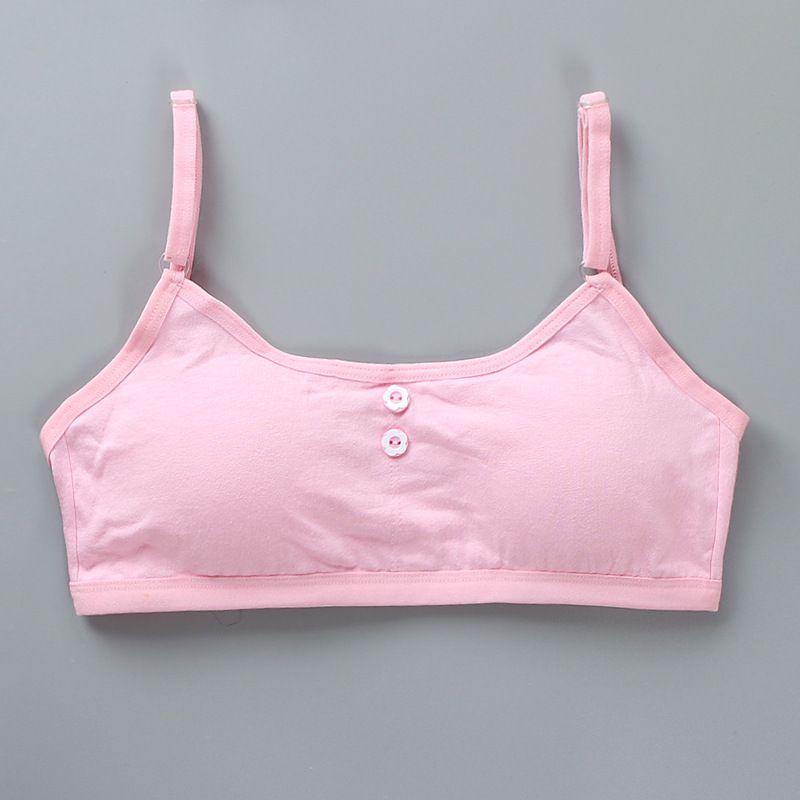 Soft And Comfortable Puberty Teenage Training Bra With Breathable Cotton Blend Material