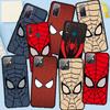 Чехол для телефона Samsung Galaxy S24 S23 iPhone 16 15 14 Xiaomi Redmi Note 13 12 11 8 Plus 9 Pro Max X XR OPPO Huawei Cartoon Spiderman Marvel Spider Man