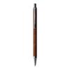 ШАРИКОВАЯ РУЧКА НАЖИМНАЯ деревянная шариковая ручка LUMBER от Hacoa "SLIM 1.0mm" Нажимной механизм (грецкий орех) +