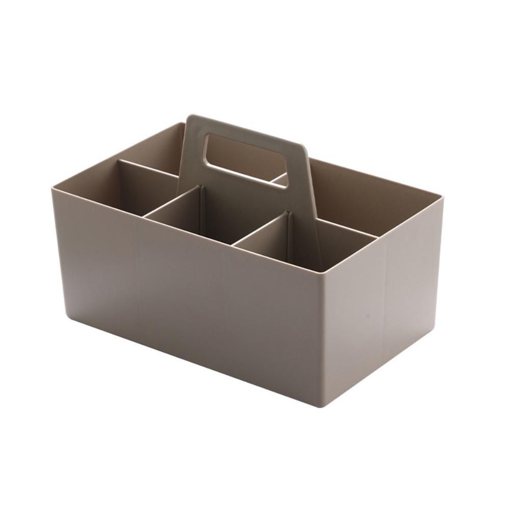 Коробка для хранения канцелярских товаров, экономящая место, Многофункциональная косметичка, Настольный органайзер, Дом