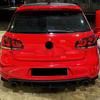 ABS Rear Bumper Diffuser Car Rear Lip Tail Lip Spoiler Accessories For VW Golf 6 MK6 GTI 2009-2013 Hatchback