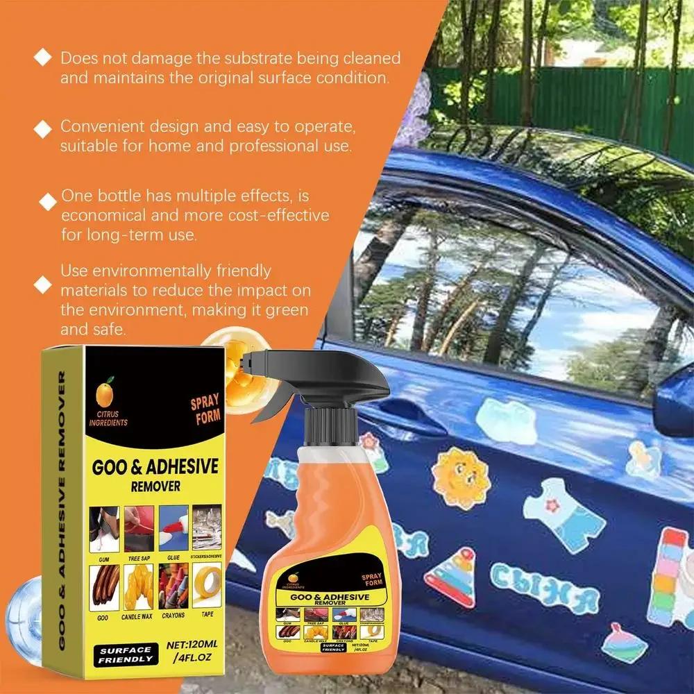 All Purpose adhesive glue remover Sticky Residued Remover Spray Auto Car Sticker Car Glass Label Cleaner Adhesive Glue Spray