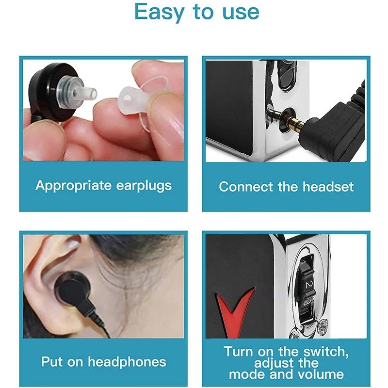 V-99 Слуховой аппарат для пожилых людей с потерей слуха, усилитель звука, инструменты для ухода за ушами, регулируемые слуховые аппараты