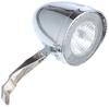 Lampa rowerowa büchel retro srebrna led dynamo