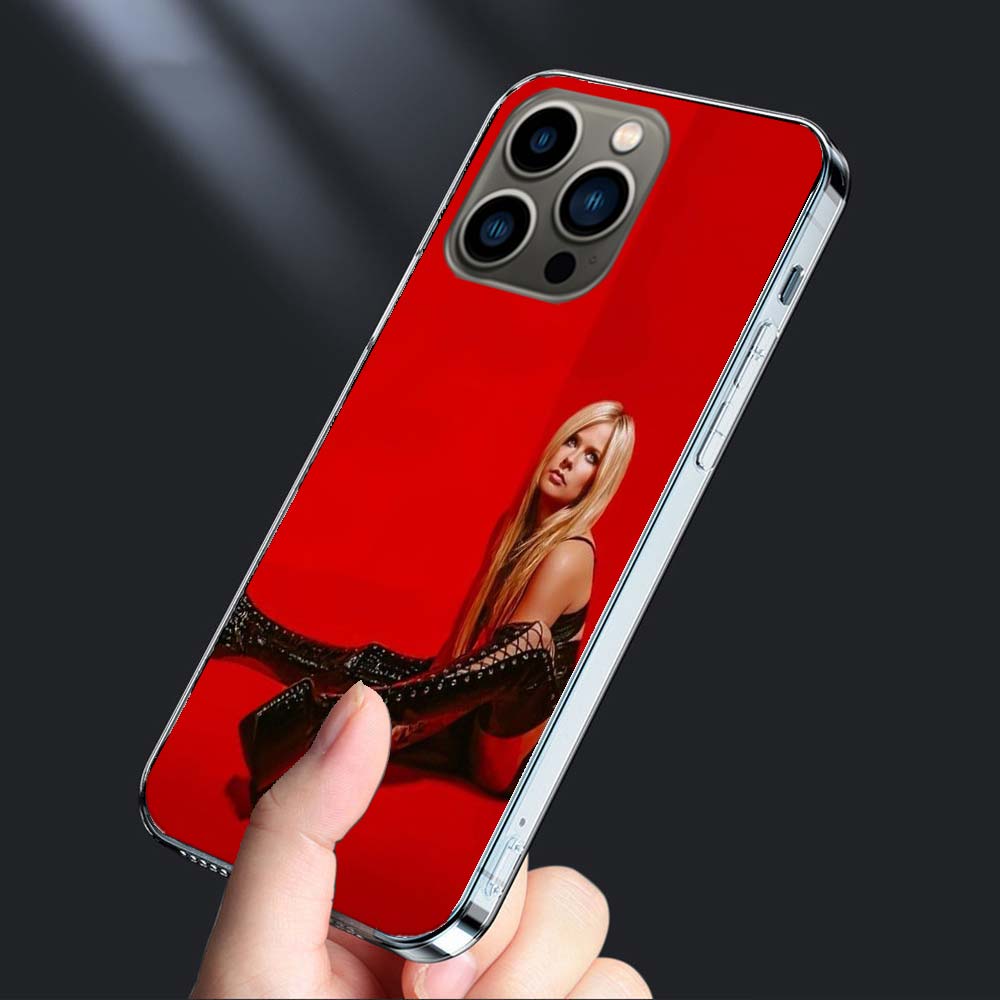 Чехол для телефона с Аврил Лавин Для iPhone 16E 15 Pro 14 Plus 17E 16 17 Pro Max Air 11 12 13 Mini Ударопрочный Capa Милый Чехол