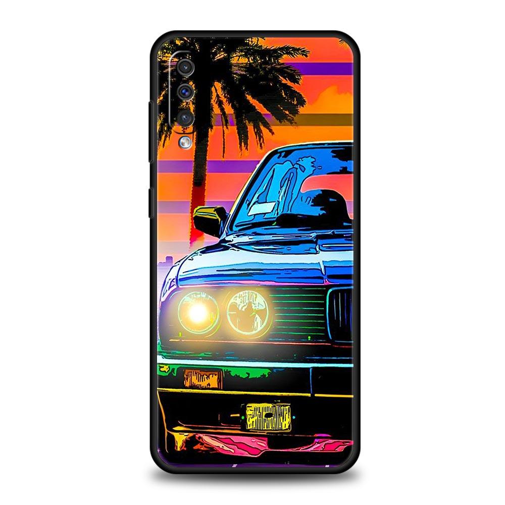 Япония JDM Спортивные Автомобили Чехол для Телефона Для Samsung A54 A52 A24 A14 A50 A70 A10 A40 A20S A20E A06 A12 A22 A34 A42 A32 5G A04s A16 Чехол