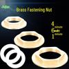 Латунная шестигранная контргайка, 1 дюйм или 6/4 точки, для фланцевого соединения крана водяного бака