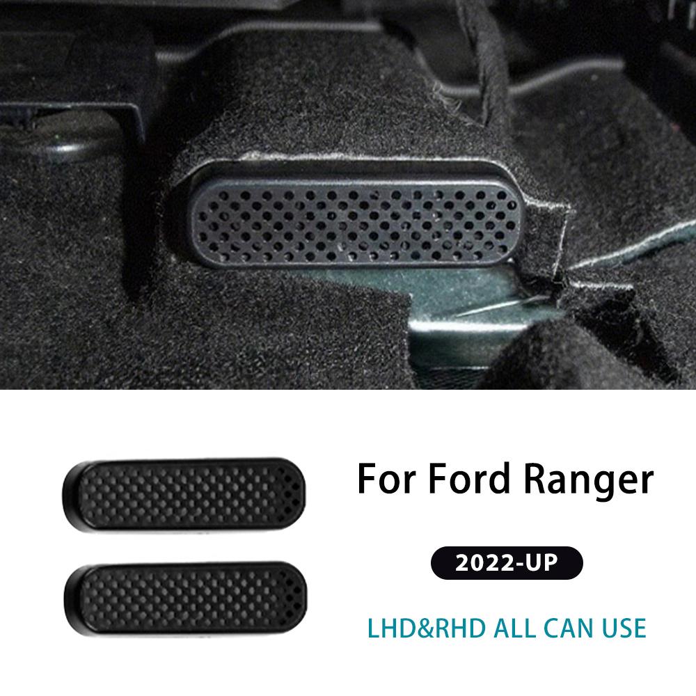 Для Ford Ranger T9 2024 2025 Автомобильные Напольные Защитные Крышки Вентиляционных Отверстий Кондиционера Под Сиденьем Внутренние Аксессуары