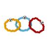 Очаровательное серебряное кольцо на палец ноги с бусинами (3colors)