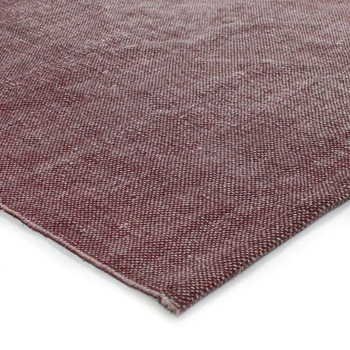 Tapis vintage artisanal effet vieilli, Rouge, 120x170 cm