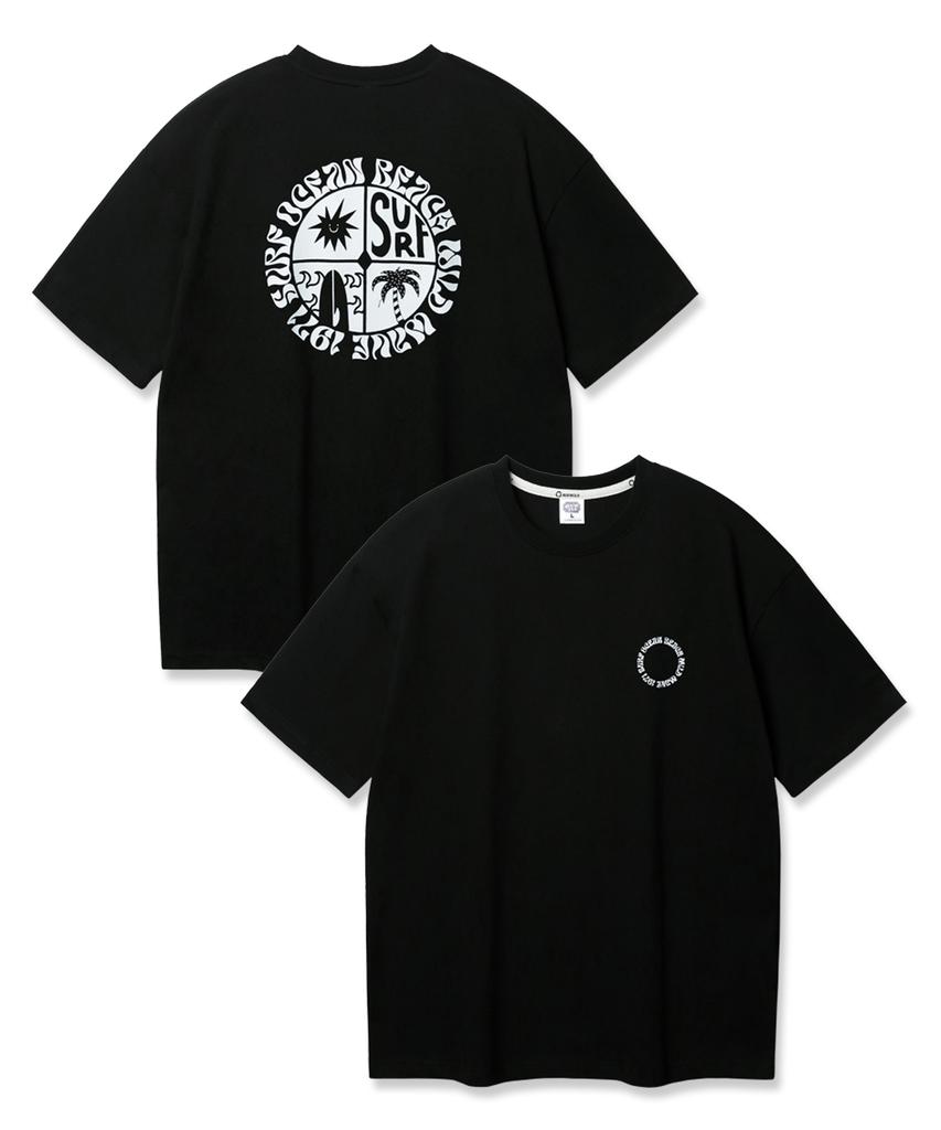 ALVINCLO 1971 Surf Oversized Short Sleeve Tee Ast4706 (3 Colors)