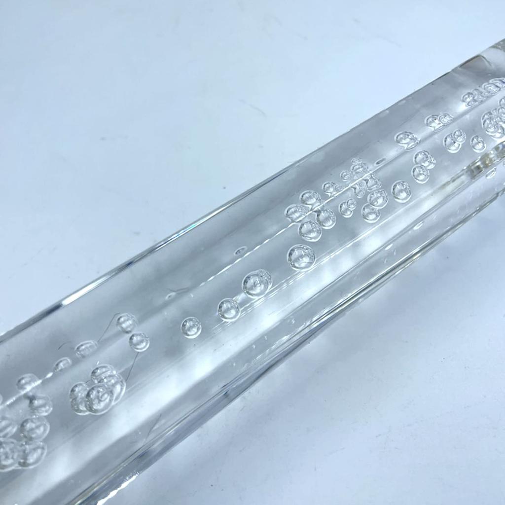 Universal Crystal Shift with 3 20cm [SCGEHA] Knob, Bubble, Octagonal, Adapter, Colors, (White)