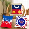 The Mayotte Flag Pillow Case Applicable Space For Guest Rooms Interiors Cars Office House Decoration