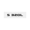 Benz amg S320L S350L S400L S500L S450L S600L letter logo car sticker for mercedes benz S class refit rear boot displacement trunk label