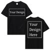 Custom T Shirt Make Your Design Logo Text Men Women Print Original Design T-shirt Gifts Tshirt Streetwear Clothing Cotton Tees