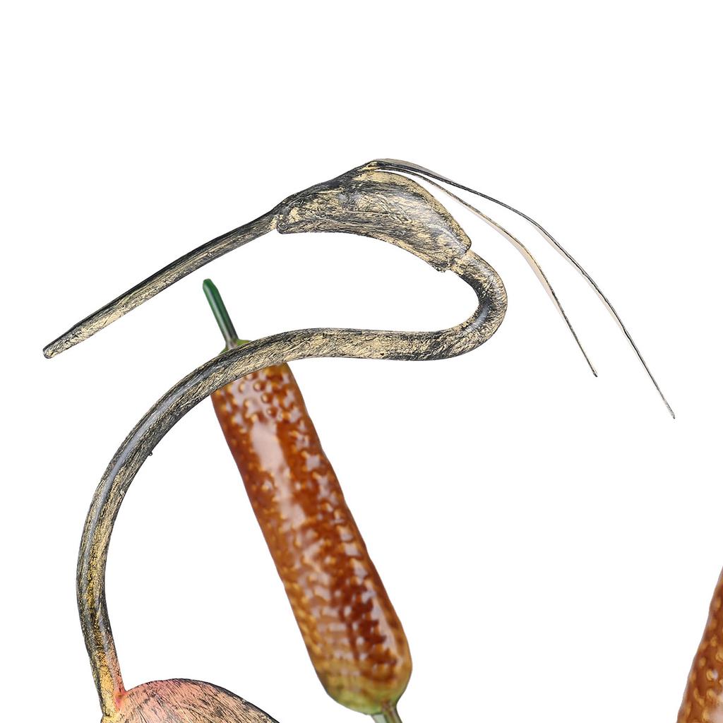 Tooarts Wild Crane Wine Rack Tabletop Decorative Wine Rack Sturdy Iron Material Display and Store