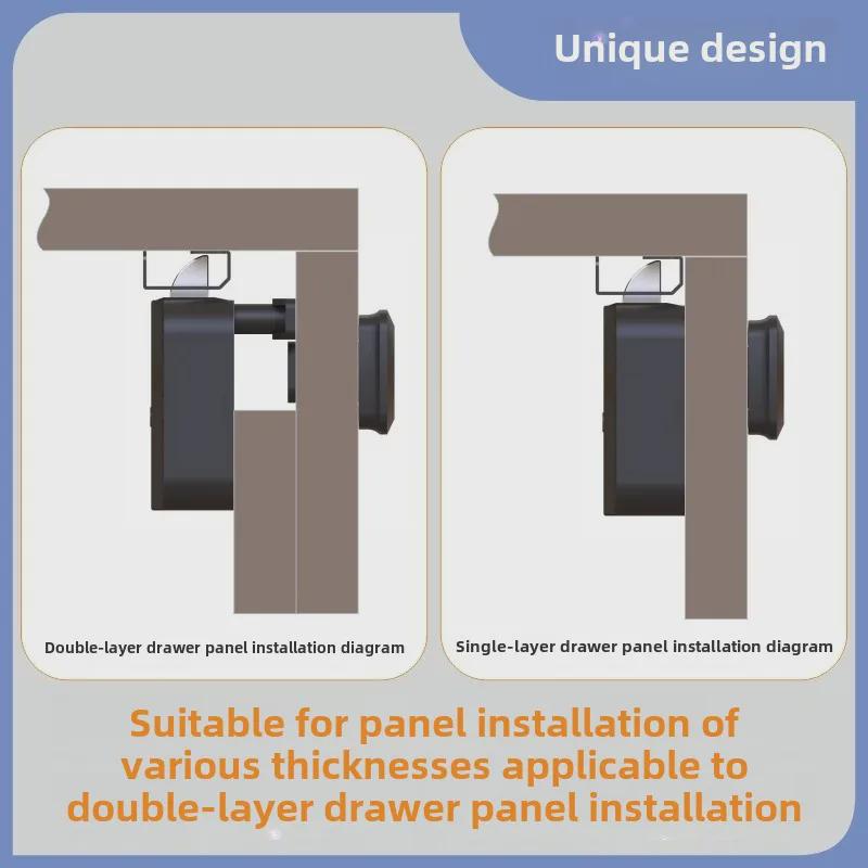 Умный замок с отпечатком пальца для ящиков, шкафов, гардеробов, столов — решение для защиты от краж