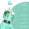 Fjbottle 750 мл Бутылка для распыления воды из нержавеющей стали Портативная Герметичная Чашка-распылитель для воды Прочная Без BPA
