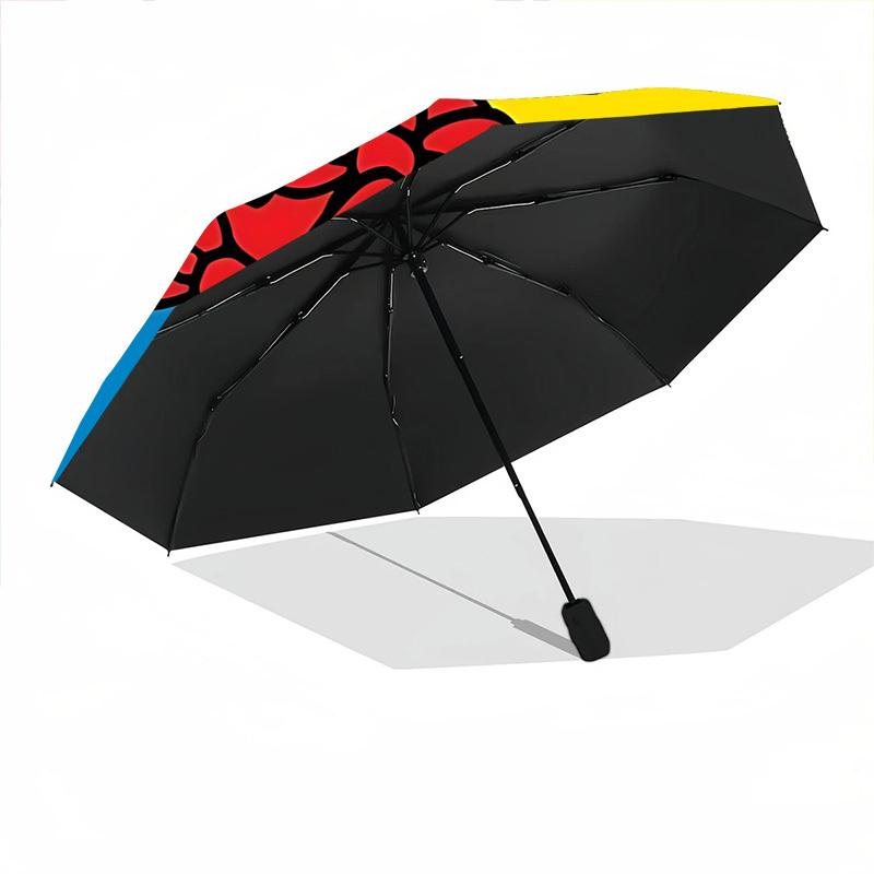 1pc Hello Kitty Automatic Umbrella Durable Iron Frame & Plastic Handle, Gift for Men & Women, Sturdy Construction, Best for Christmas, Helloween, Play