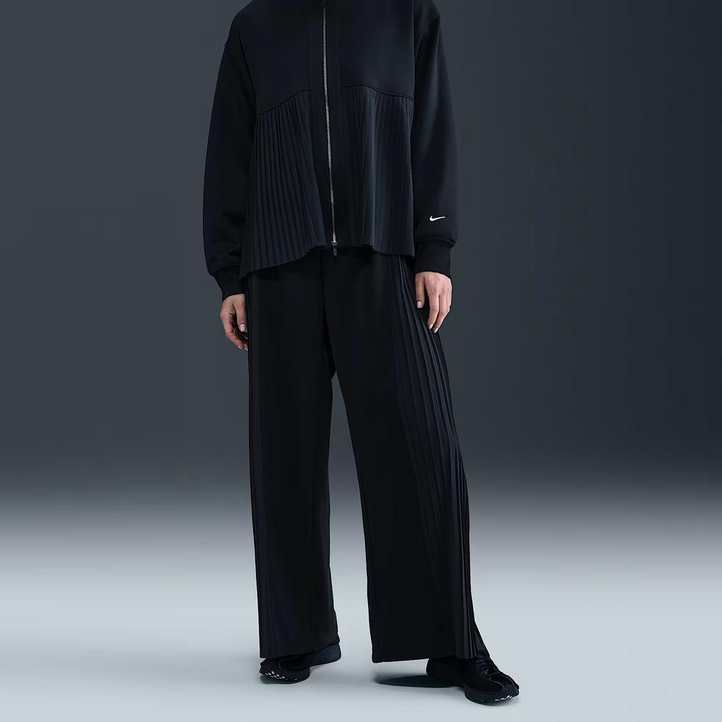 Nike Спортивные штаны Swoosh, вязаные, женские, черные/холст IM7460-010