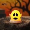Safe LED Halloween Accent Light 6 Pcs Ghost Decorative Light, Color Changing Warm Flameless Battery-Operated Battery Operated Lamp Mini Spirit