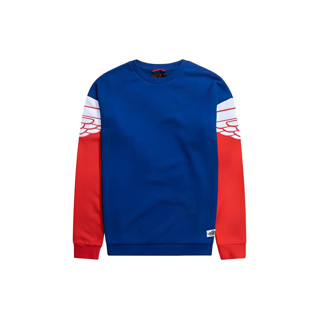 Jordan Retro Wings Sweatshirt Men's Blue AO0426-455