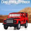 1/32 масштаб Land Rover Defender, литая под давлением модель автомобиля, игрушечный автомобиль с откатным механизмом, звуком и светом для детей, коллекция подарков для мальчиков и девочек