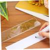 FRCOLOR Nameplate Transparent Set of Wall Adhesive Sign Information Conference Commercial High Easy x 5 x Commercial Notice Information Holder,