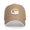 Новая хлопковая бейсболка с рисунком Doge и милыми животными, кепки для мужчин и женщин, шляпа с рисунком собаки акита, уличная солнцезащитная шляпа, регулируемая спортивная кепка C