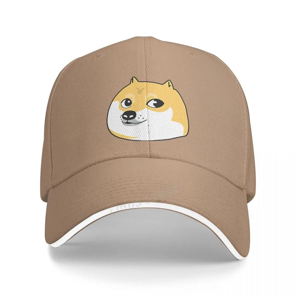 Новая хлопковая бейсболка с рисунком Doge и милыми животными, кепки для мужчин и женщин, шляпа с рисунком собаки акита, уличная солнцезащитная шляпа, регулируемая спортивная кепка C