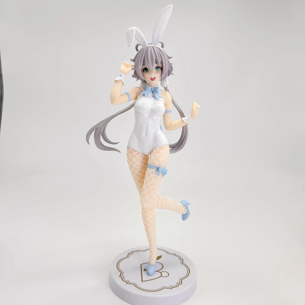 В наличии Оригинальная Furyu Bicute Bunnies Ло Тяньи Белые Чулки Аниме Фигурка Коллекционная Модель Украшение отлично подходит для повседневного использования