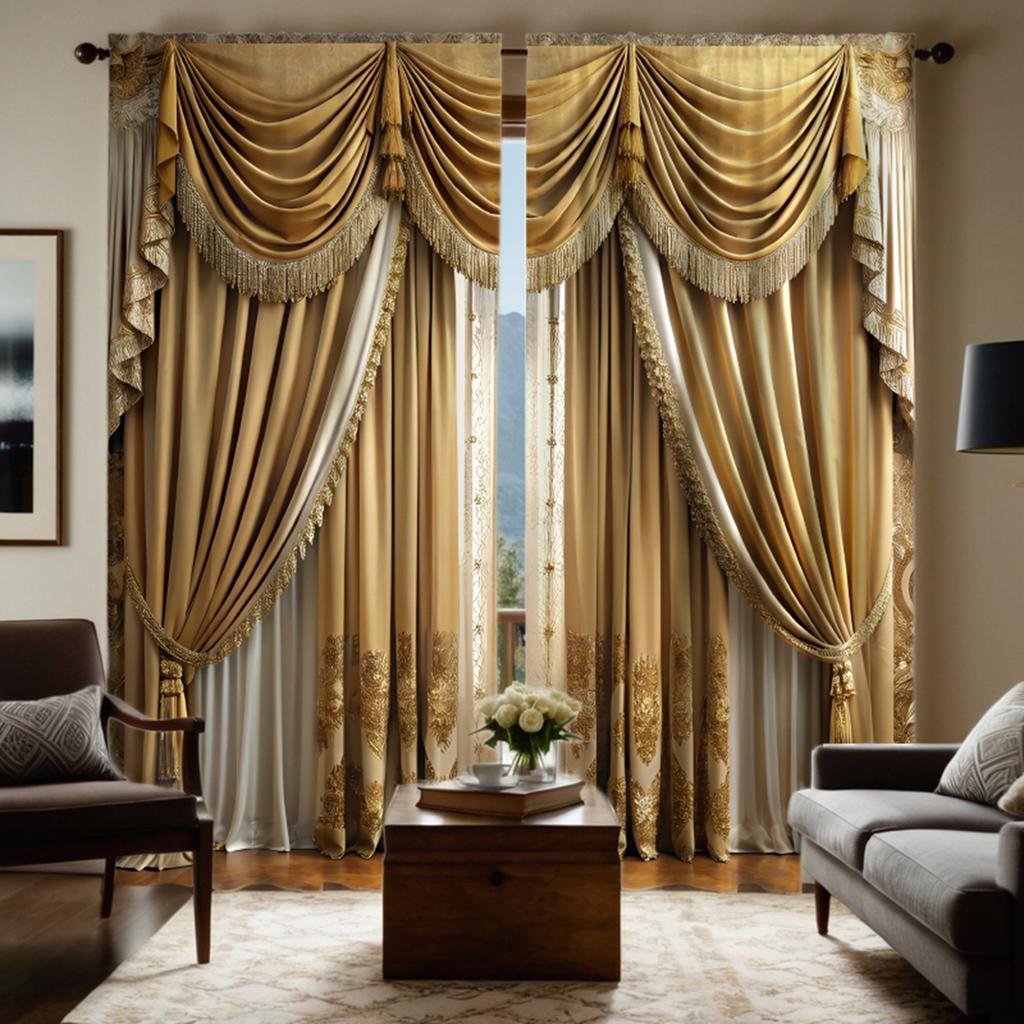 2 шт. HD цифровая печать на шторах имитация балдахина желтый благородный роскошный вышивка украшение для дома стиль украшение гостиная ро