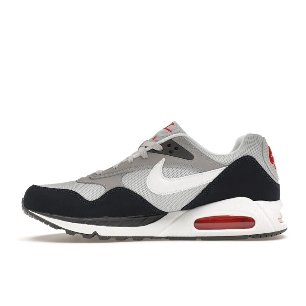 Nike Air Max Correlate Men Sneakers Grey Pure-Platinum White-Dark-Blue-Cherry 511416-010