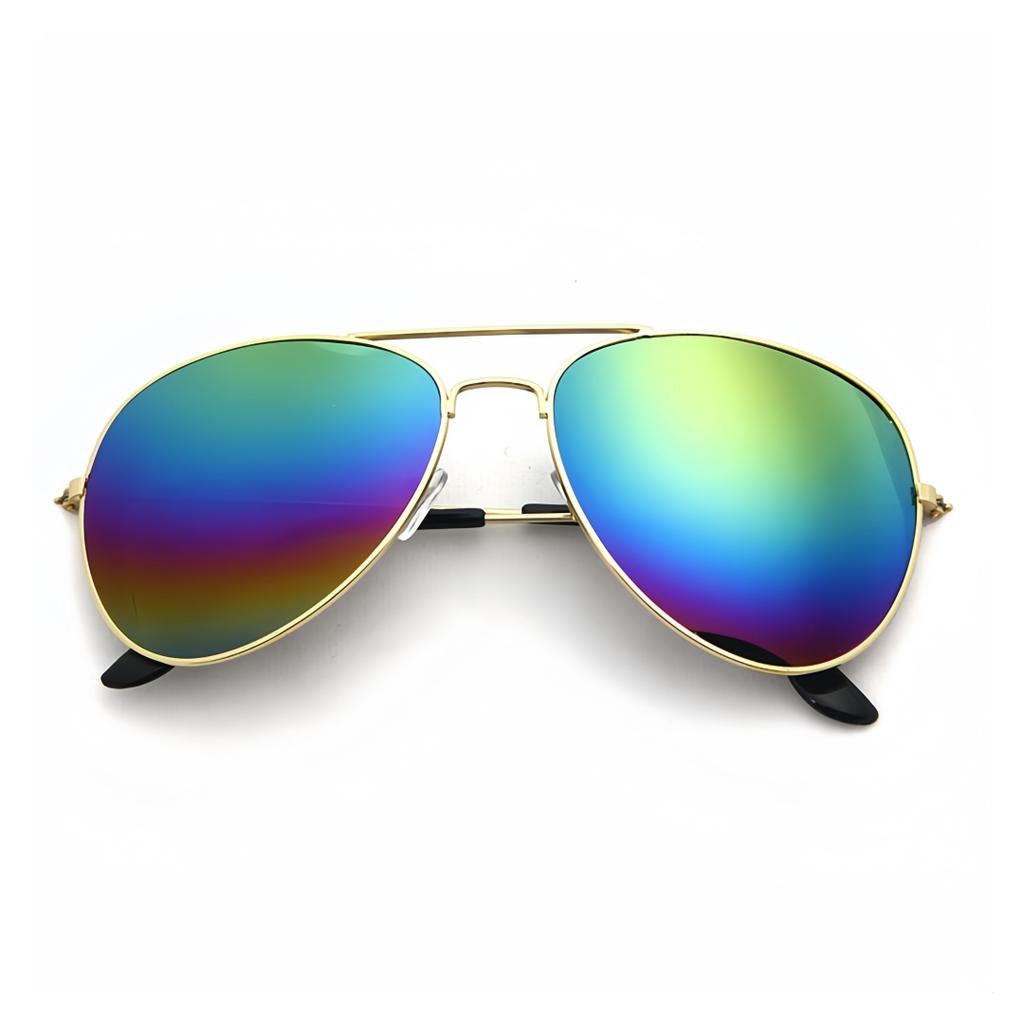 Premium Adult Metal Aviator Sunglasses for Daily Use MEN'S Colorful Trendy Style Toad Sunglasses for Daily Use