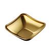 1/2/3 Grids Stainless Steel Seasoning Dish Korean Metal Barbecue Sauce Dipping Dish Plate BBQ Restaurant Kitchen Tableware