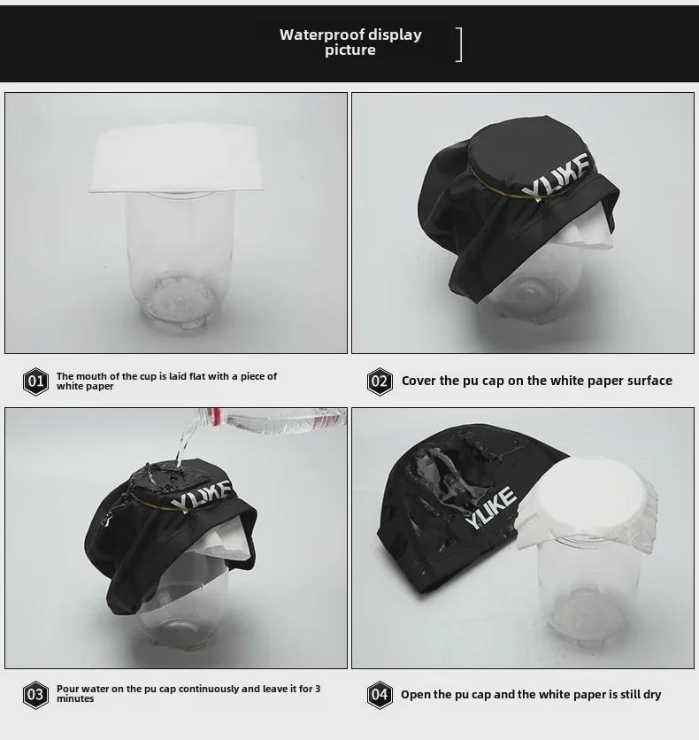 Мужские очки для плавания при близорукости с шапочкой и берушами: Прозрачный, HD, водонепроницаемый, антизапотевающий