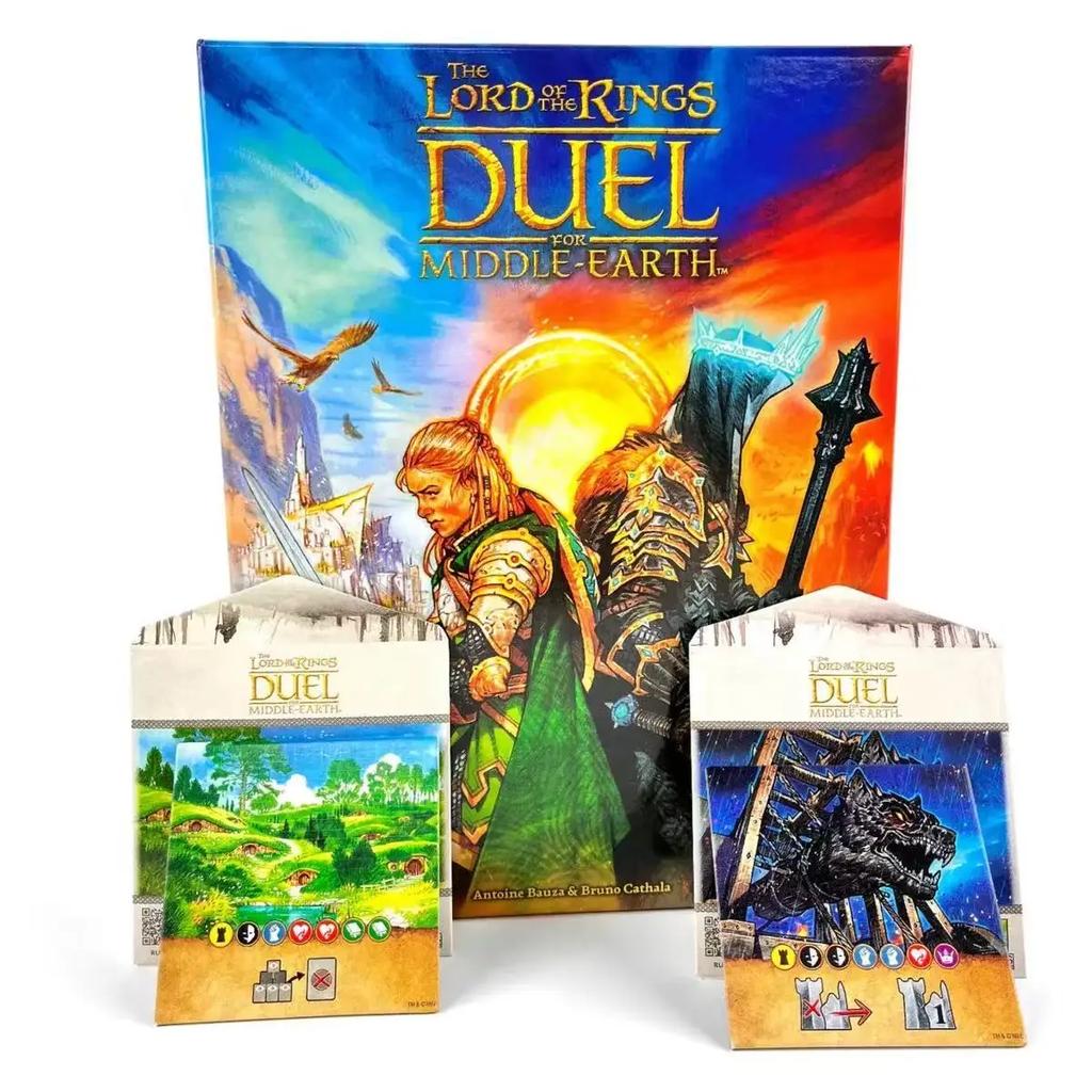 The Lord of the Rings Duel for Middle-Earth Board Game Strategy Games 30 Minutes Playing Time