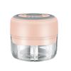 Electric Garlic Press Smart Electric Mini Food Garlic Vegetable Chopper Meat Grinder Crusher Press for Nut Fruit Rechargeable Multi-function Processor