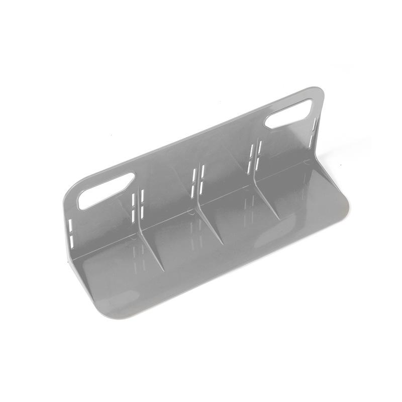 Car trunk storage box fixed partition car organizer storage box anti-tipping plastic baffle bracket