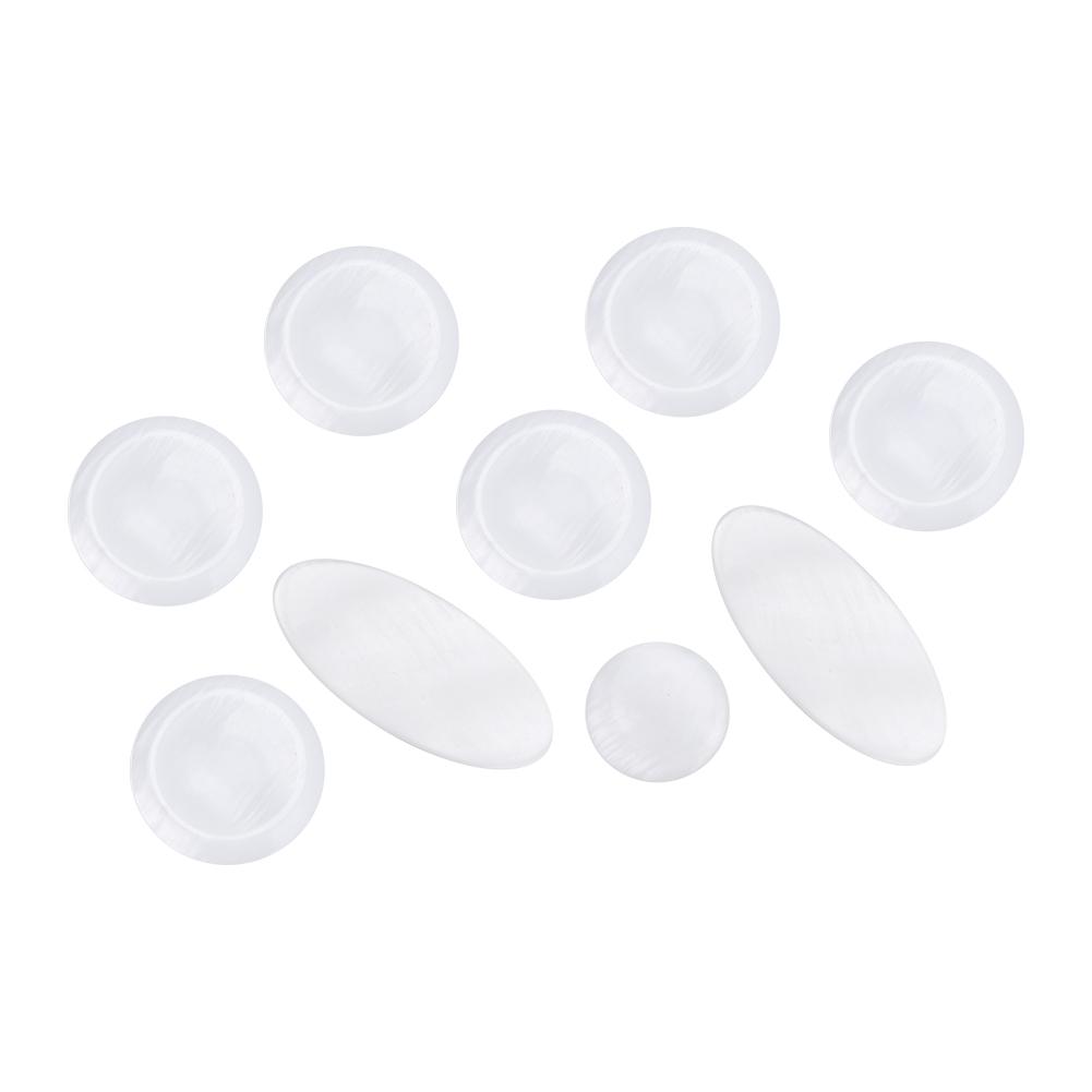 9Pcs set Exquisite Sax Key Button Inlays for Alto Tenor Soprano Saxophone Accessory