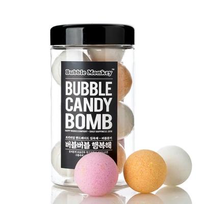 Bubble Monkey Bubble Candy Bomb Бомба для пены для ванны Бомбочка для ванны 30г x 10шт