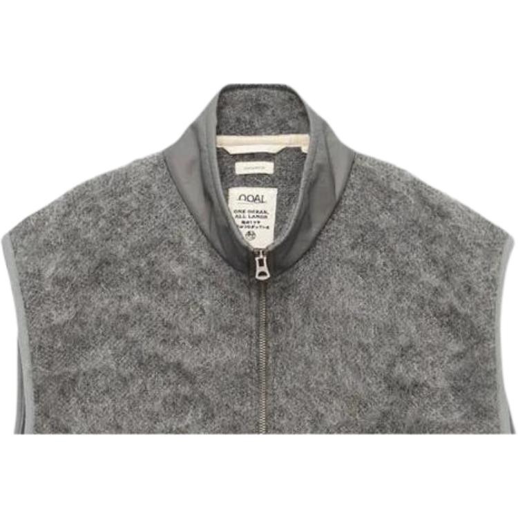 Nanamica FW25 Zip Up Mohair Vest Unisex S25FN028U-HG